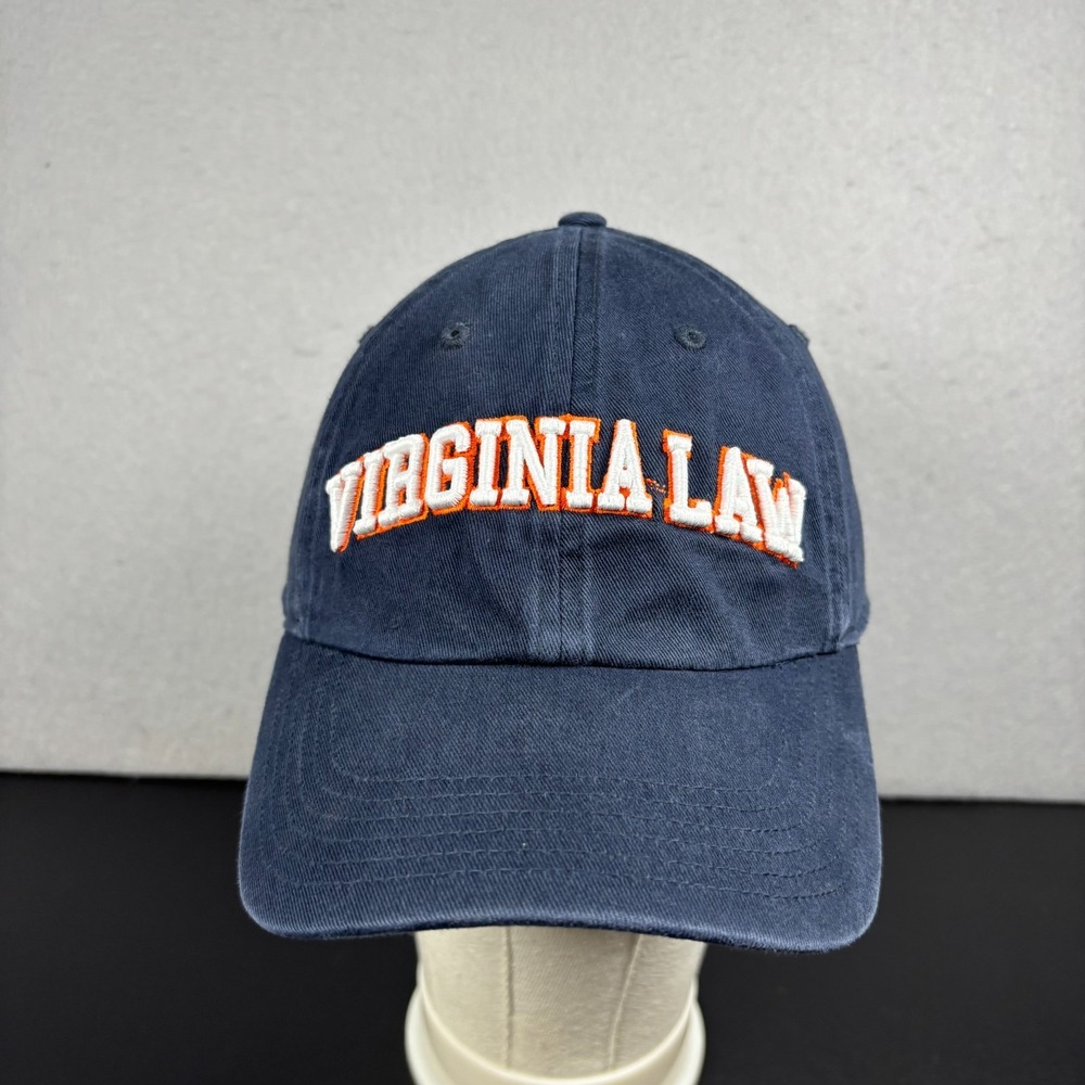 University of Virginia Law Navy Blue Baseball Cap UVA Hat Unisex OSFM Cavaliers